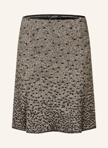 MARC CAIN Bouclé skirt, Color: 623 light brown (Image 1)