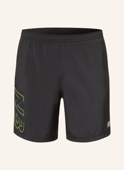 new balance 2-in-1 running shorts ACCELERATE PACER, Color: BLACK (Image 1)