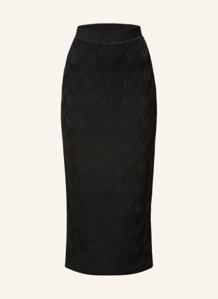 FENDI Knit skirt, Color: BLACK (Image 1)