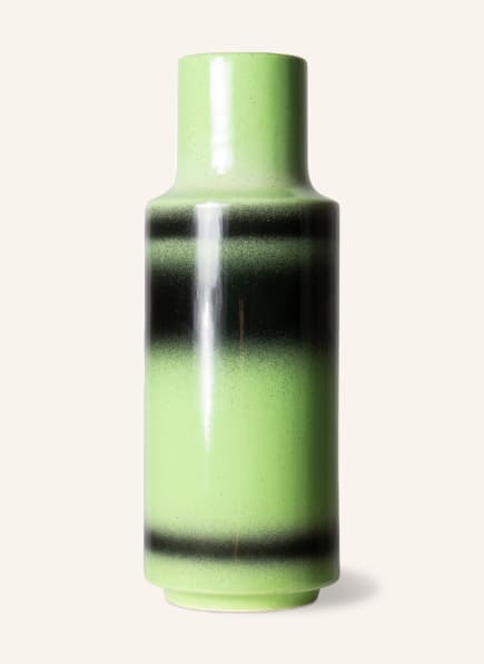 HK living Vase, Color: LIGHT GREEN/ BLACK (Image 1)