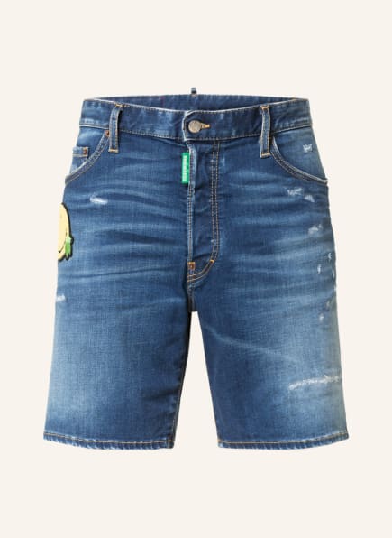 DSQUARED2 Jeansshorts SMILEY , Farbe: 470 NAVY BLUE (Bild 1)