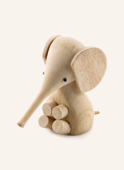 lucie kaas Decorative figurine BABY ELEPHANT, Color: CREAM (Image 1)
