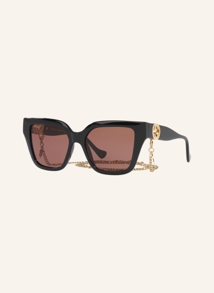 GUCCI Sunglasses GG1023S, Color: 1100D1 - BLACK/ BROWN (Image 1)