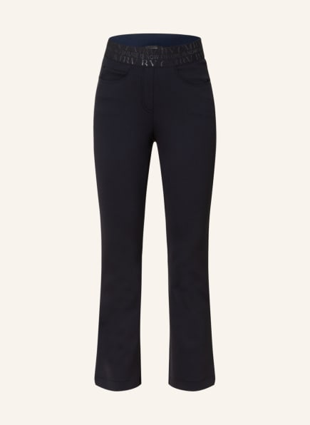 CAMBIO Trousers FELICE with decorative gems, Color: BLACK (Image 1)