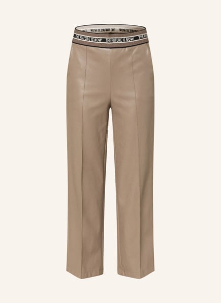 CAMBIO Culottes CAMERON in leather look, Color: BEIGE (Image 1)