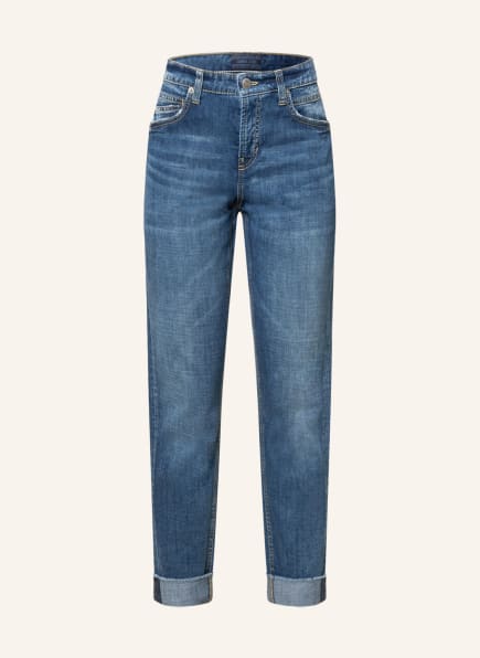 CAMBIO 7/8 jeans KERRY, Color: 5118 dark splinted used fringe (Image 1)