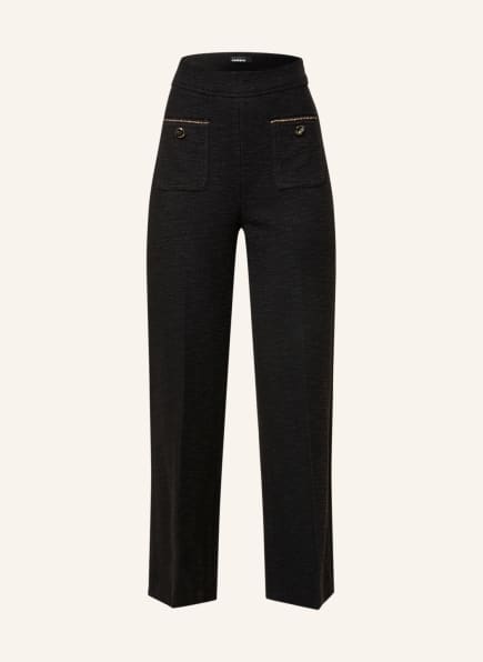 CAMBIO Tweed culottes CAMERON, Color: BLACK (Image 1)