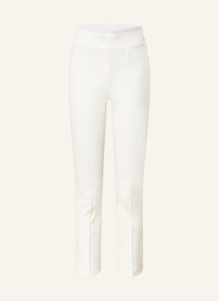 CAMBIO Piqué pants RANEE, Color: WHITE (Image 1)