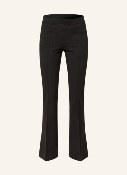 CAMBIO Wide leg trousers FLORA, Color: BLACK (Image 1)