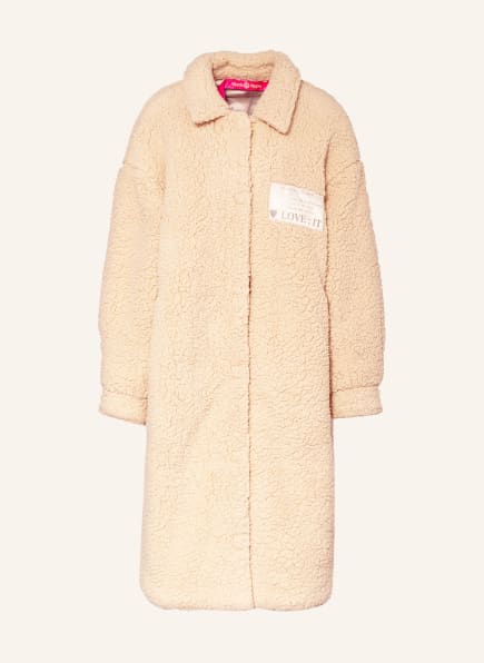 yippie hippie Teddy coat, Color: CREAM (Image 1)
