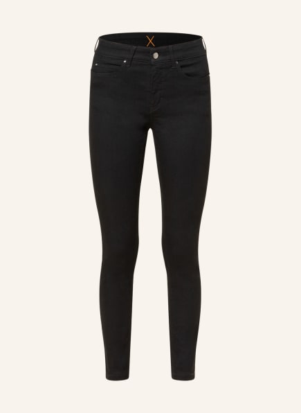 MAC Skinny Jeans DREAM mit Schmucksteinen, Farbe: D999 BLACK-BLACK (Bild 1)