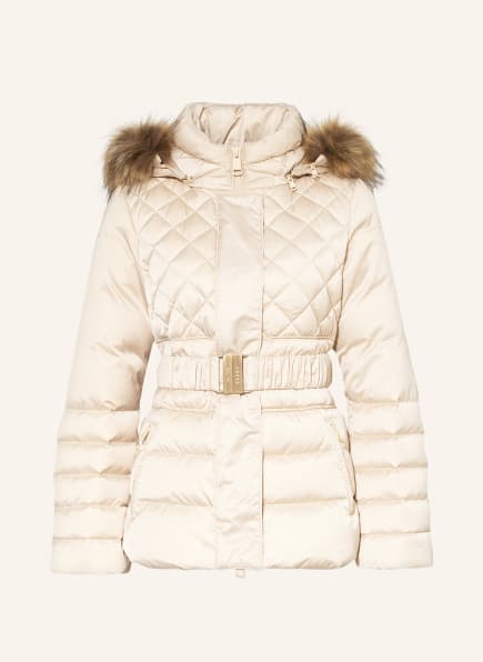GUESS Down Jacket LAURIE, Color: CREAM (Image 1)