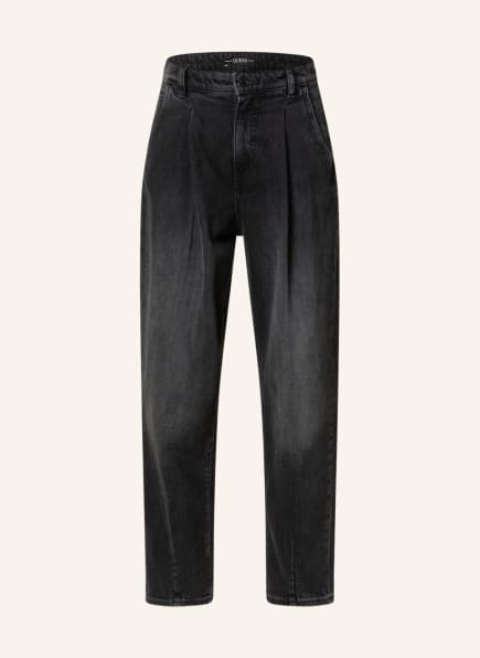 GUESS Boyfriend Jeans ANDREA BARREL, Color: AUBK AUTHENTIC BLACK (Image 1)