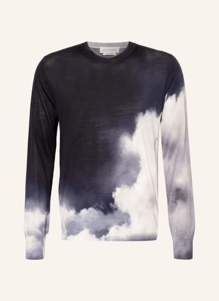 Alexander McQUEEN Sweater with silk, Color: DARK BLUE (Image 1)