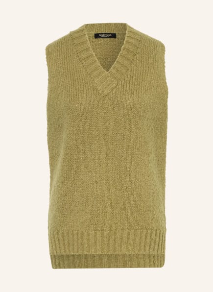 v neck sleeveless cardigan