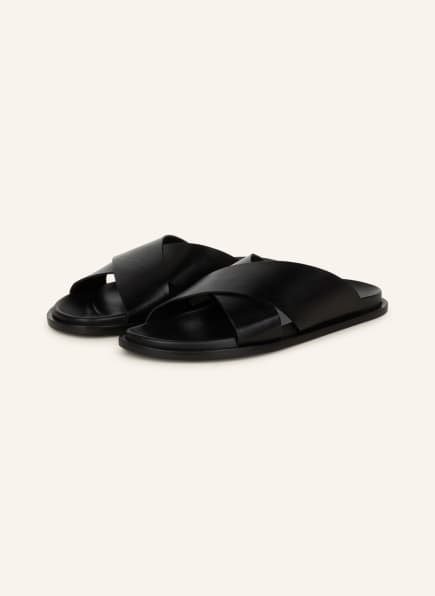Cordwainer Slides, Color: BLACK (Image 1)