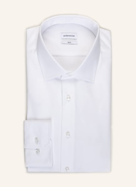 seidensticker Hemd Slim Fit , Farbe: WEISS (Bild 1)