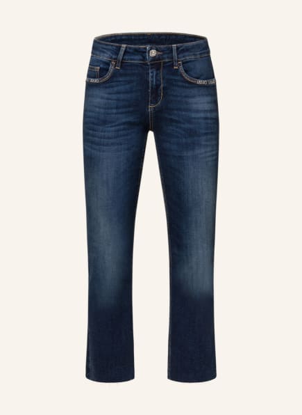 LIU JO Skinny jeans with decorative gems, Color: 78349 Den.Blue ecs stunnin (Image 1)