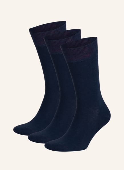 VON Jungfeld 3-pack socks, Color: marineblau (Image 1)