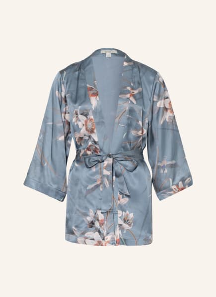 ALL SAINTS Kimono CARINA mit Seide , Farbe: BLAUGRAU/ NUDE/ ORANGE (Bild 1)