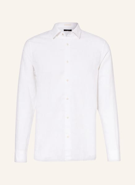 TED BAKER Hemd MACKLEY Regular Fit mit Leinen, Farbe: WEISS (Bild 1)
