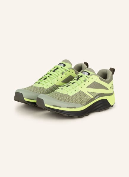 THE NORTH FACE Trail running shoes VECTIV ENDURIS II, Color: TAUPE/ NEON GREEN (Image 1)