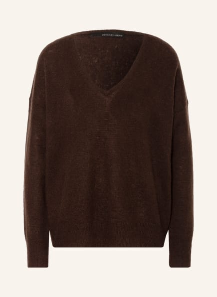 360CASHMERE Cashmere pullover TEGAN, Color: BROWN (Image 1)