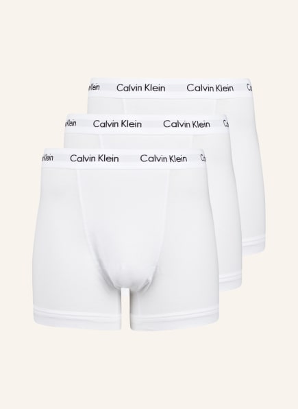 Calvin Klein 3er-Pack Boxershorts COTTON STRETCH, Farbe: WEISS (Bild 1)
