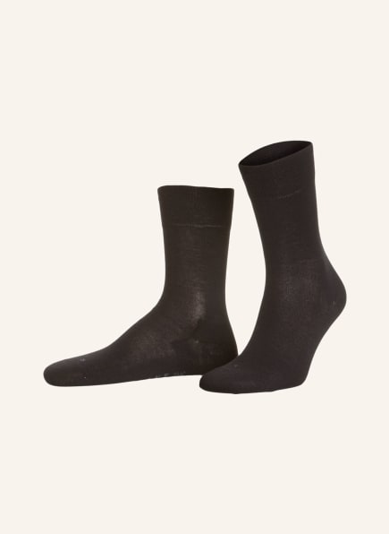 FALKE Socken BERLIN SENSITIVE, Farbe: 3009 BLACK	 (Bild 1)