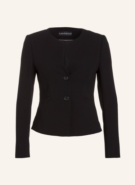 LUISA CERANO Blazer, Farbe: SCHWARZ (Bild 1)