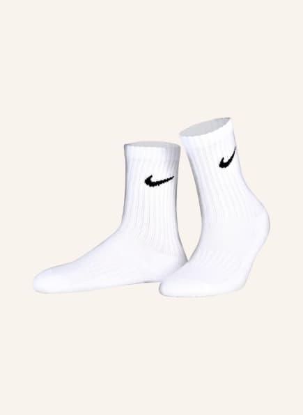 Nike 3-pack sports socks EVERYDAY CUSHIONED CREW, Color: 101 WHITE	 (Image 1)