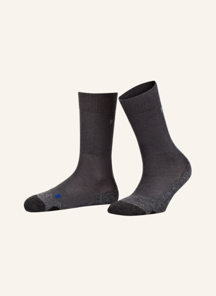 FALKE Trekking-Socken TK2 COOL, Farbe: 3180 ASPHALT MEL. (Bild 1)
