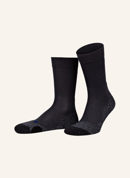 FALKE Trekking-Socken TK2 COOL, Farbe: 3180 ASPHALT MEL.	 (Bild 1)