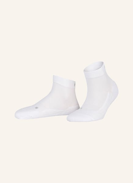 FALKE Socken GO2 SHORT, Farbe: 2000 WHITE	 (Bild 1)