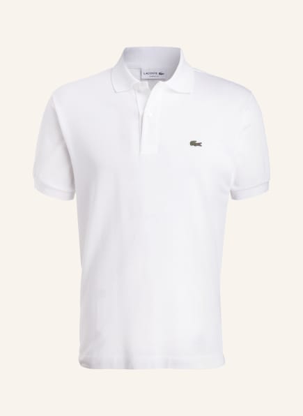 LACOSTE Piqué-Poloshirt Classic Fit, Farbe: WEISS (Bild 1)