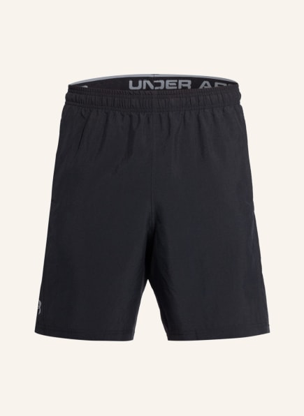 UNDER ARMOUR Training shorts GRAPHIC, Color: BLACK (Image 1)