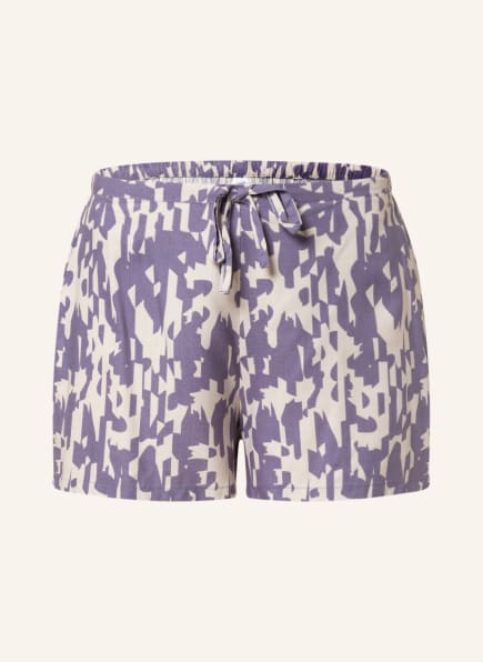 Calvin Klein Lounge-Shorts, Farbe: CREME/ LILA (Bild 1)