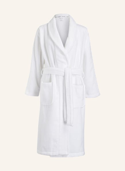 Calvin Klein Women’s bathrobe, Color: WHITE (Image 1)
