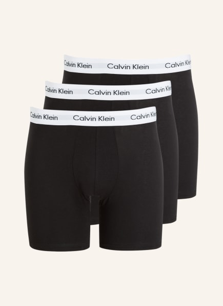 Calvin Klein 3er-Pack Boxershorts COTTON STRETCH, Farbe: SCHWARZ (Bild 1)