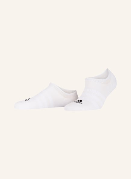 adidas 3er-Pack Sneakersocken LIGHT NOSH, Farbe: WHITE/WHITE/WHITE	 (Bild 1)
