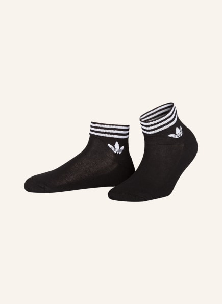 adidas Originals 3-pack socks, Color: BLACK (Image 1)