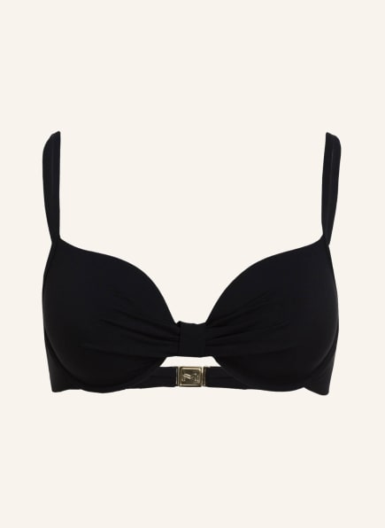 MARYAN MEHLHORN Underwired bikini top ELEMENTS, Color: BLACK (Image 1)