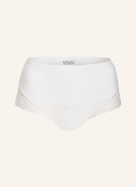 MAGIC Bodyfashion Shape-Panty TUMMY SHAPER LACE, Farbe: WEISS (Bild 1)