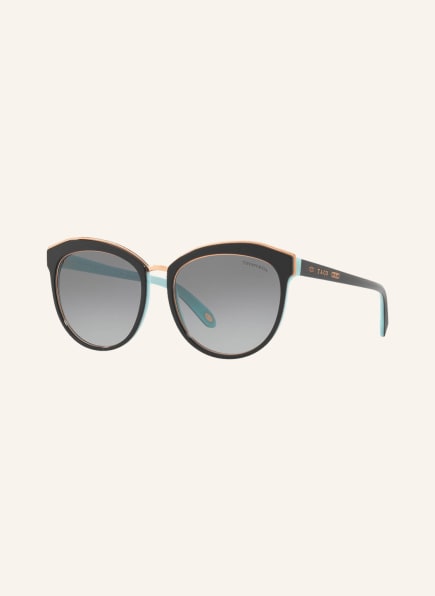 TIFFANY & Co. Sunglasses Sonnenbrille TF4146, Farbe: 80553C BLACK/BLUE (Bild 1)