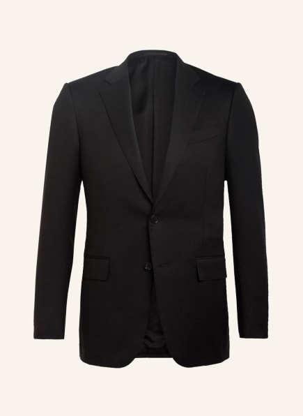 black zegna suit