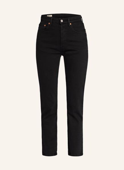 Levi's® 7/8 jeans 501 CROP, Color: 85 Blacks (Image 1)