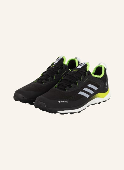 adidas Trail running shoes TERREX AGRAVIC FLOW GTX in black/ neon