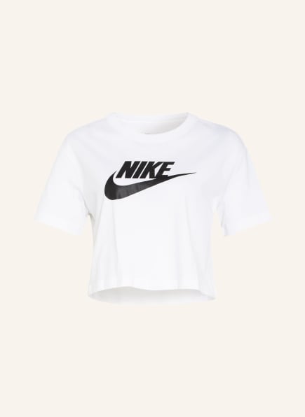 Nike Cropped-Shirt ESSENTIAL, Farbe: WEISS/ SCHWARZ (Bild 1)