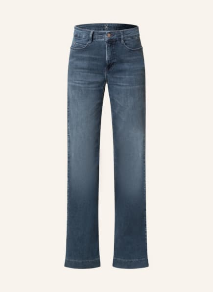 MAC Flared Jeans DREAM WIDE , Farbe: D642 mid blue tinted wash (Bild 1)