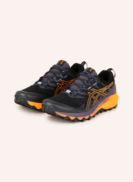 ASICS Trailrunning-Schuhe GEL-TRABUCO 10, Farbe: SCHWARZ/ NEONORANGE (Bild 1)